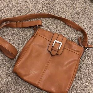 Tan Cross body purse